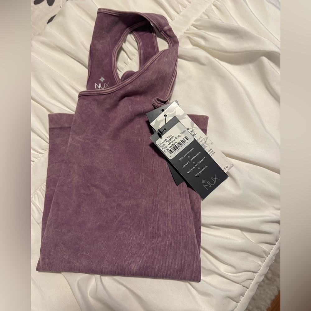 NUX Freedom Tank Lavender Compression Tank